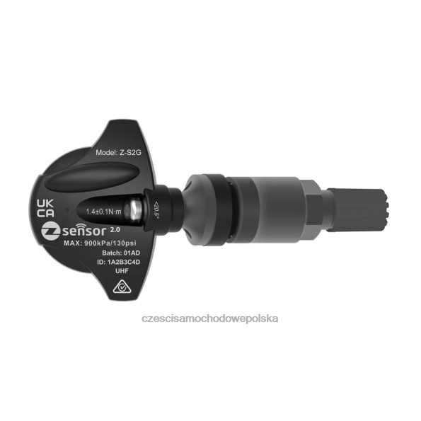 Części Samochodowe Hurtownia Kraków - holden oe zamiennik czujnika tpms - oe p/n 15122618 częstotliwość 315 MHz T0P041649 metalowy trzpień zaworu - ciemnoszary