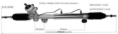 Części Samochodowe Hurtownia Kraków - drążek kierowniczy ze wspomaganiem 7836993l5 8824F2712 BUICK