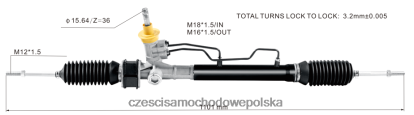 Części Samochodowe Kraków - zębatka wspomagania kierownicy s11-3400010bb 96518943 96518944 96879491 8824F2681 CHEVROLET