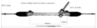 Części Samochodowe Hurtownia Gorlice - drążek kierowniczy ze wspomaganiem 45502-bz090 8824F2812 DAIHATSU