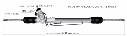 Części Samochodowe Hurtownia Kraków - zębatka wspomagania kierownicy 44504-87601-000 8824F2811 DAIHATSU