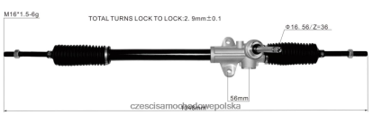 Części Samochodowe Hurtownia Gorlice - zębatka wspomagania kierownicy 565001r090 565001r091 56500-1w190 8824F2776 HYUNDAI/KIA