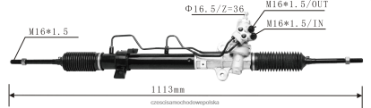 Części Samochodowe Hurtownia Kraków - zębatka wspomagania kierownicy 57700-2e000 57700-1f000 577001f800 577000z800 577002e800 7134906000 8824F2748 HYUNDAI/KIA