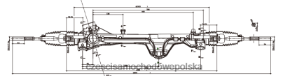 Części Samochodowe Po Vin - zębatka wspomagania kierownicy 56500-p2000 8824F2724 HYUNDAI/KIA