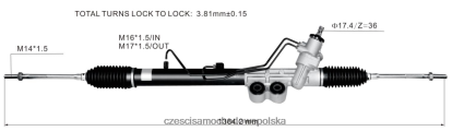 Części Samochodowe Warszawa - drążek kierowniczy ze wspomaganiem 8-97946131-0 8824F2608 ISUZU