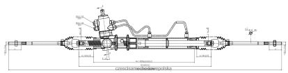 Części Samochodowe Hurtownia Gorlice - zębatka wspomagania kierownicy mb911897 8824F2551 MITSUBISHI