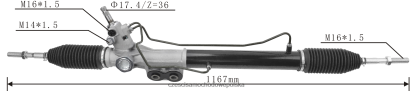Części Samochodowe Hurtownia Sosnowiec - zębatka wspomagania kierownicy 49200-3x03a 8824F2585 NISSAN
