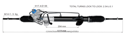 Części Samochodowe Po Vin - zębatka wspomagania kierownicy 49001-9n50a 49001-9n50b 8824F2580 NISSAN