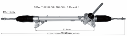 Części Samochodowe Warszawa - zębatka wspomagania kierownicy 48001-4eh0b 48001-4eh0a 8824F2572 NISSAN