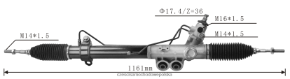 Czesci Samochodowe Hurtownia Białystok - zębatka wspomagania kierownicy 49001-4kd0a 49001-4kd1a 8824F2566 NISSAN