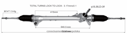 Części Samochodowe Hurtownia Gorlice - drążek kierowniczy ze wspomaganiem 10180850 8824F2830 ROEWE