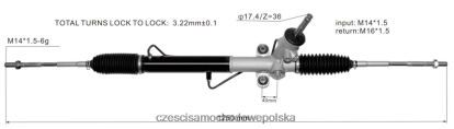 Części Samochodowe Warszawa - drążek kierowniczy ze wspomaganiem 34110sc011 8824F2815 SUBARU