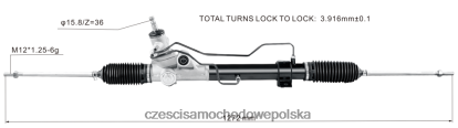 Części Samochodowe Kraków - zębatka wspomagania kierownicy 48500-61j01-000 8824F2618 SUZUKI
