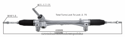 Części Samochodowe Hurtownia Gorlice - zębatka wspomagania kierownicy 45510-02420 45510-02840 8824F2443 TOYOTA
