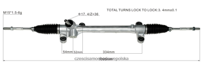 Części Samochodowe Hurtownia Sosnowiec - drążek kierowniczy ze wspomaganiem 45510-02640 8824F2441 TOYOTA