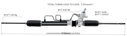 Części Samochodowe Hurtownia Warszawa - zębatka wspomagania kierownicy 44250-10160 44250-0a010 44250-0a011 44250-0a012 44250-0a020 8824F2516 TOYOTA