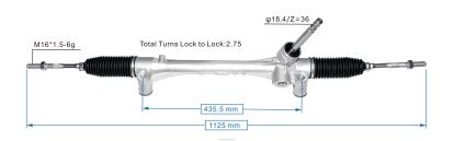 Części Samochodowe Po Vin - zębatka wspomagania kierownicy 45510-f4020 45510-0a020 8824F2508 TOYOTA