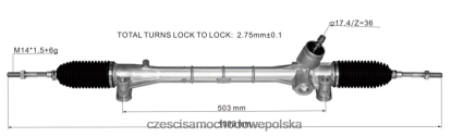 Czesci Samochodowe Hurtownia Białystok - drążek kierowniczy ze wspomaganiem 45510-47060 8824F2476 TOYOTA