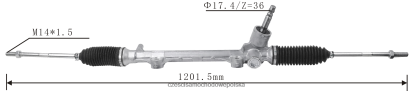 Czesci Samochodowe Hurtownia Białystok - zębatka wspomagania kierownicy 45510-bz170 45510-bz230 8824F2503 TOYOTA