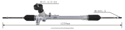 Części Samochodowe Hurtownia Gorlice - drążek kierowniczy ze wspomaganiem 180423057a 8824F2425 VOLKSWAGEN